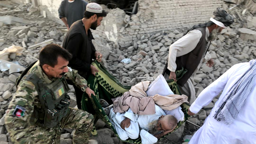 Suicide Bomb in Southern Afghanistan Kills at Least 20