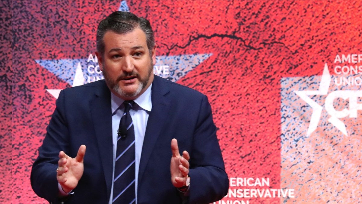 Sen. Ted Cruz (R-TX) during CPAC 2019 on March 1, 2019 in National Harbor, Maryland. (Mark Wilson/Getty Images)