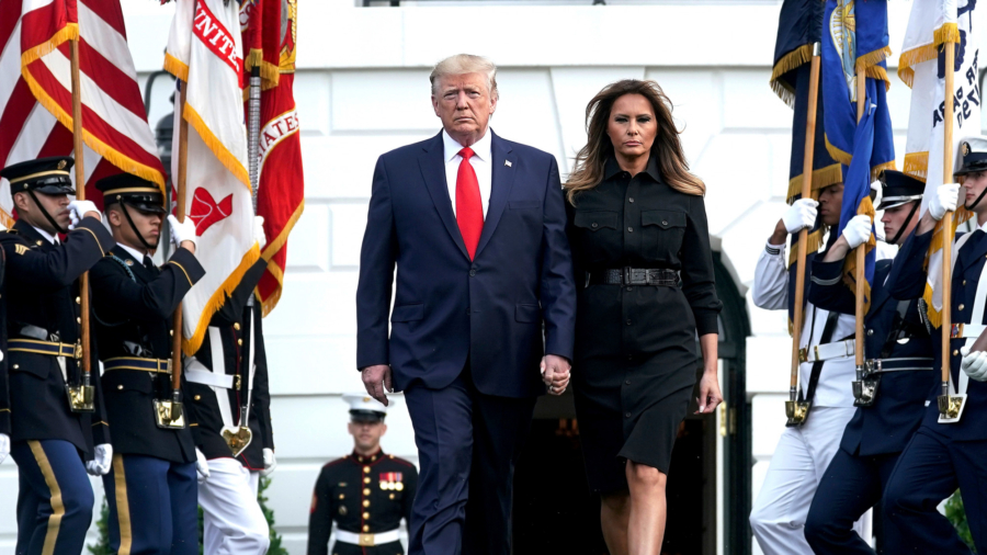 President Trump, First Lady Participate in Sept. 11 Observance Ceremony