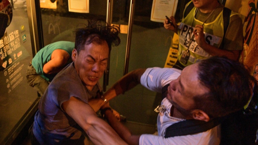 Clashes Break out on Hong Kong Streets After Mass Protest Defying Police Ban