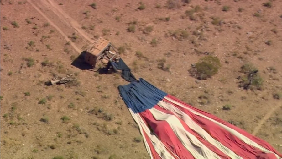 Nevada Hot Air Balloon Crash Sends 7 to Las Vegas Hospital