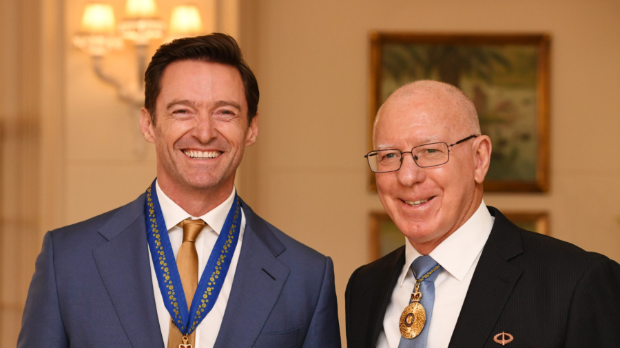Hugh Jackman Receives Order of Australia Medal