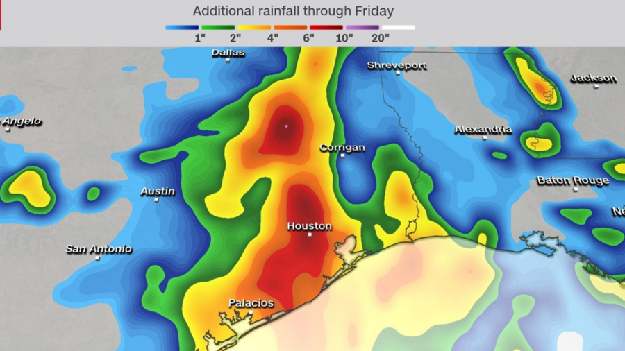 Tropical Storm Imelda Makes Landfall in Texas, Houston May See Highest Storm Rainfall Since Harvey
