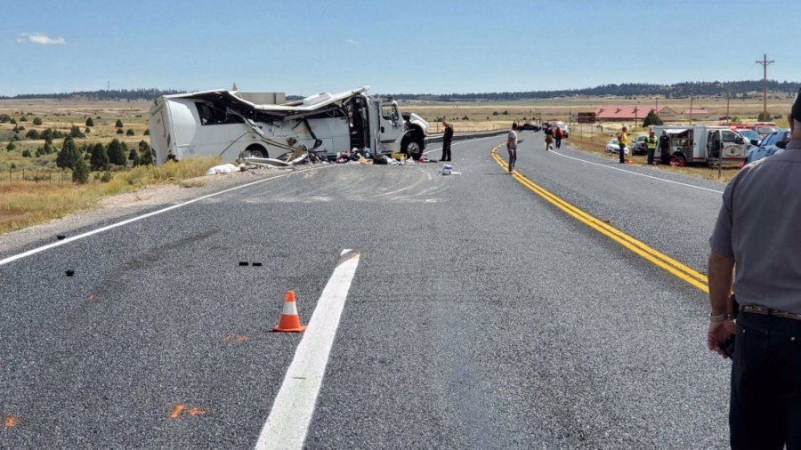 At Least 4 People Killed After Tour Bus Crashes in Utah