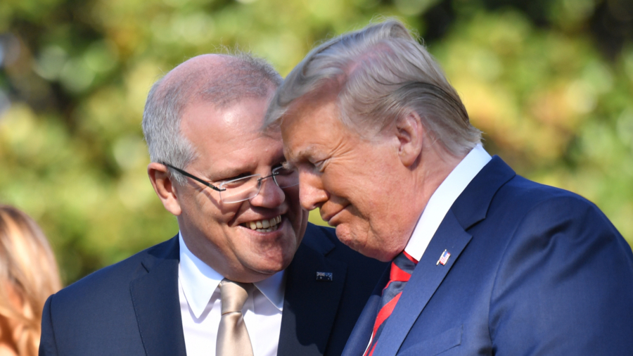 Trump Calls Morrison Australia’s ‘Man of Titanium’
