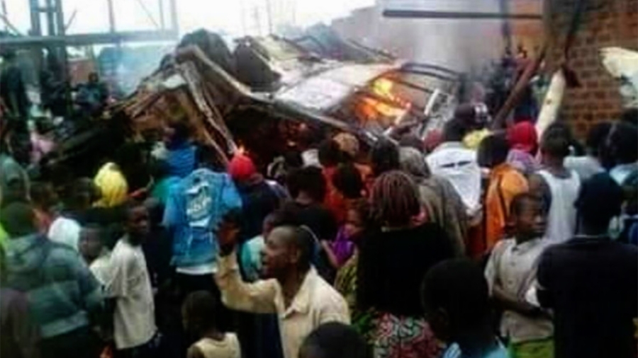 At Least 31 Passengers Killed in Fiery Congo Bus Crash