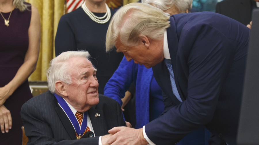 Trump Presents Medal of Freedom to Reagan Attorney General Edwin Meese