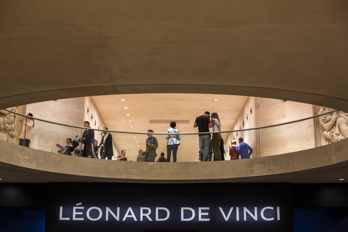 Leonard de vinci exhibition