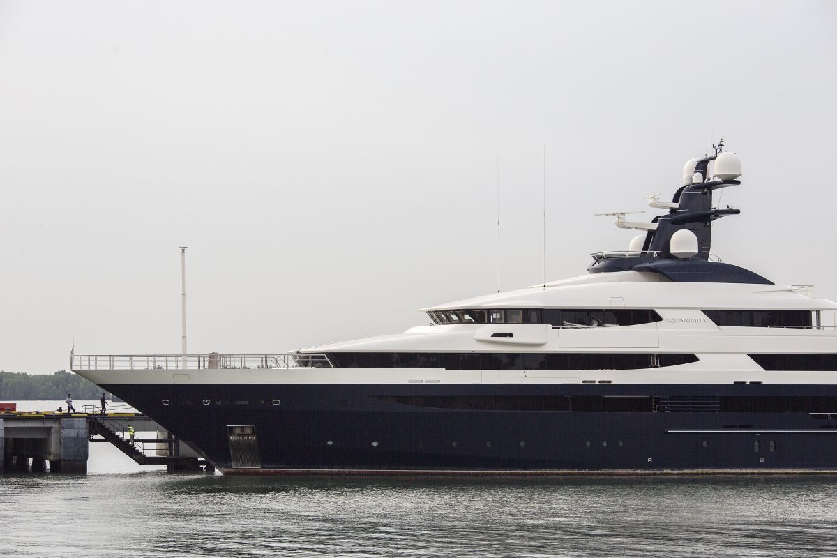 Equanimity, the US$250 million luxury yacht