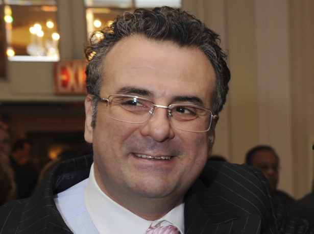 Singer Marcello Giordani attends a reception in New York on March 31, 2008. (Henny Ray Abrams/AP Photo)