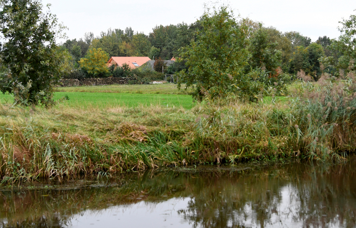 A general view of a remote farm where a family spent years locked away in a cellar, according to Dutch broadcasters' reports, in Ruinerwold, Netherlands Oct. 15, 2019. (Piroschka van de Wouw/Reuters)