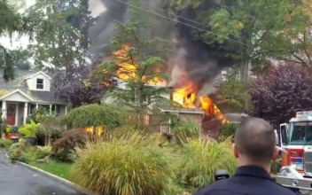 Houses Catch Fire After Small Plane Crashes in New Jersey