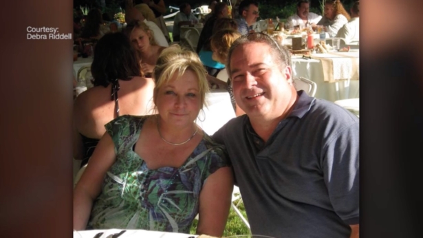 Robert Riddell and his wife Debra. (Courtesy of Debra Riddell)