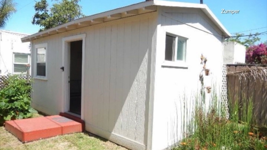 A San Diego Backyard Shed Is for Rent for $1,050 a Month