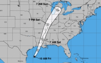 Tropical Storm Olga Will Bring Rain to Central Gulf Coast