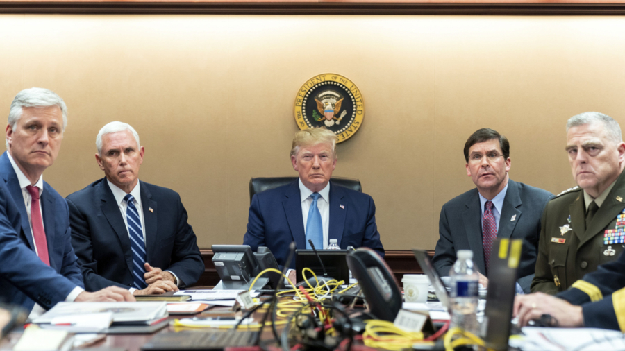 White House Releases Photo Of Trump Watching Baghdadi Raid From Situation Room