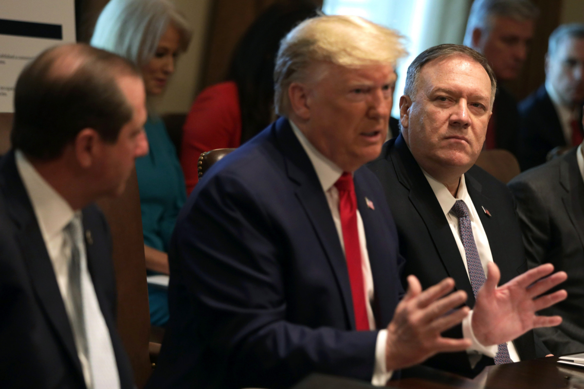 Trump and Pompeo