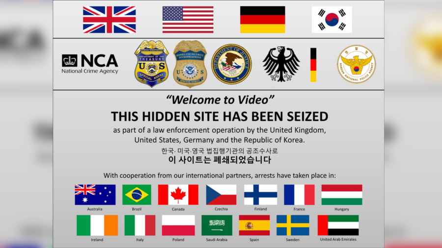 Over 300 People Arrested Worldwide After US, South Korea Dismantle Largest Hidden Child Abuse Website: DOJ