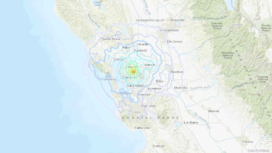 4.5 Earthquake Shakes San Francisco Bay Area