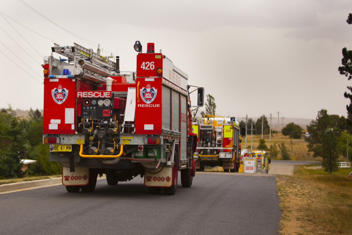 File photo of a firetruck in Nimmitabel, New South Wales, Australia. (Pamela Martin/Getty Images)