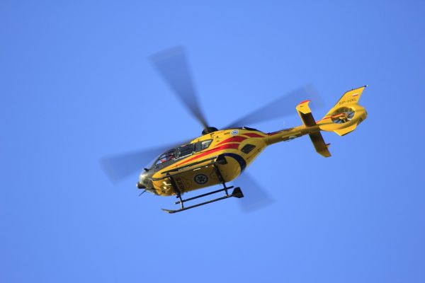Stock photo of a medical helicopter (Ewa Urban/Pixabay)