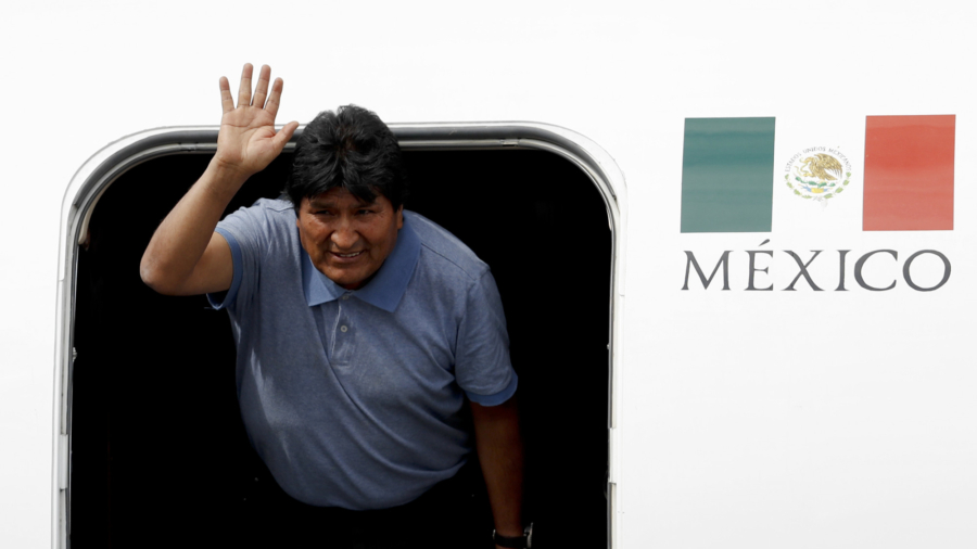 Evo Morales Lands in Mexico After Accepting Political Asylum