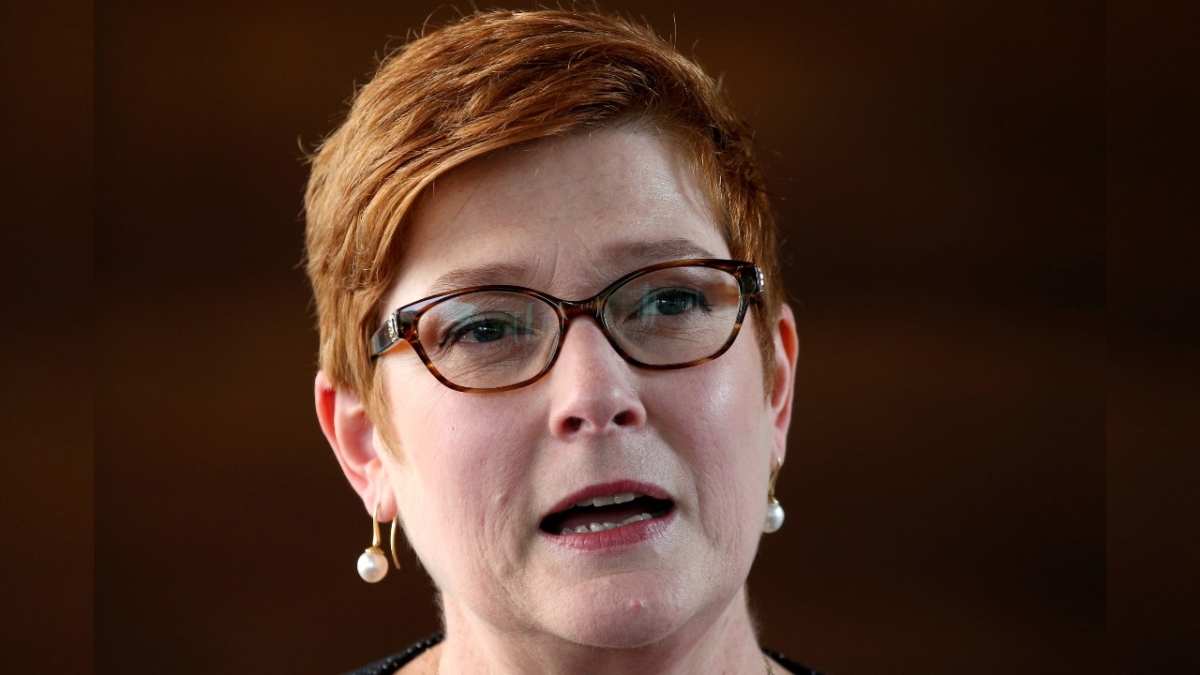 Australia's Foreign Minister Marise Payne