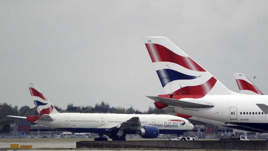 British Airways Says Flights Disrupted by ‘Technical Issue’