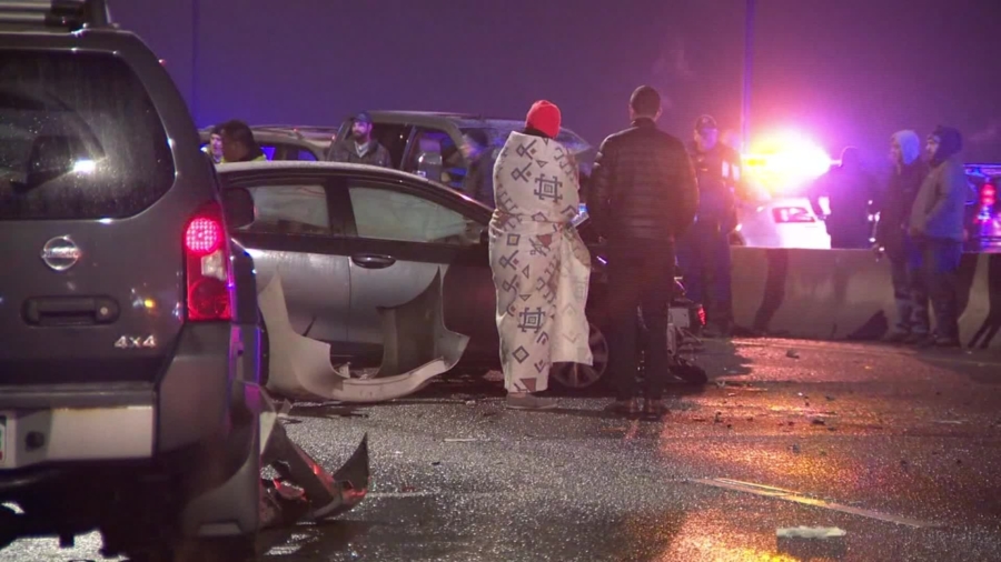 More Than 50 Vehicles Pile-Up in Crash on West Denver Highway
