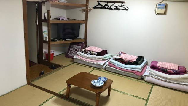 Room number 8 at Asahi Ryokan costs about $1 per night. (Courtesy of Asahi Ryokan)