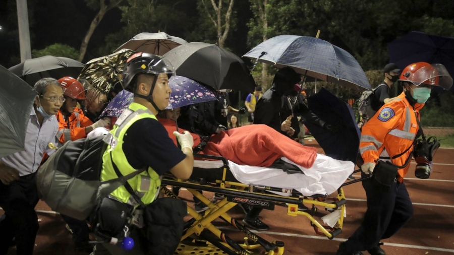 Young Hongkonger Dies In Apparent Fall, After Day of Protests Lead to 64 Injured