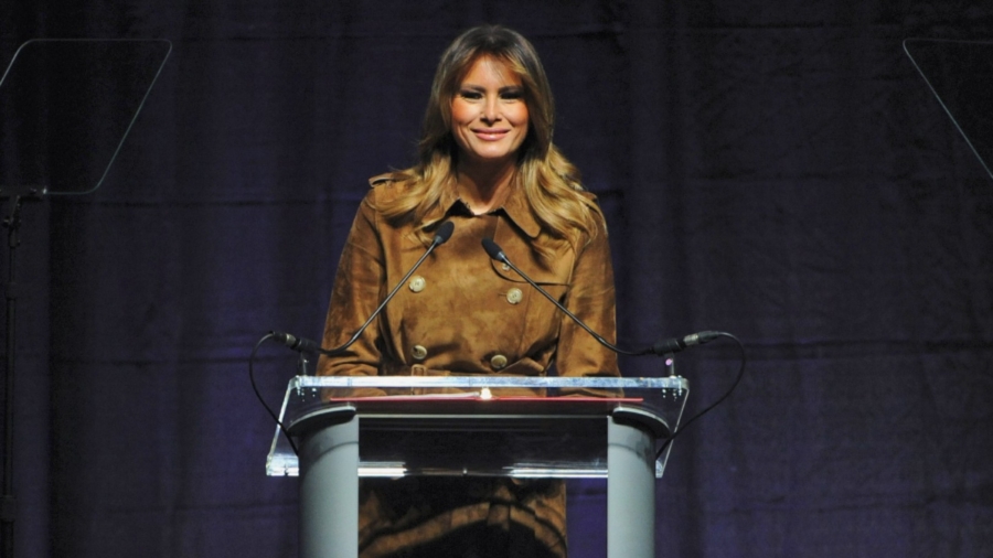 ‘We Live in a Democracy:’ Melania Trump Speaks Out After Students Boo Her