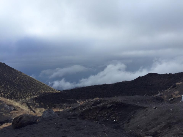 An active volcano on Mount Etna on Sicily Island, Italy. (Melanie Chen/NTD)
