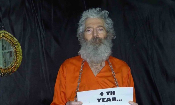 This undated handout photo provided by the family of Robert Levinson shows retired-FBI agent Robert Levinson who went missing on the Iranian island of Kish in March 2007. The family received these photographs of him in April 2011 (A.P. Photo/Levinson Family)