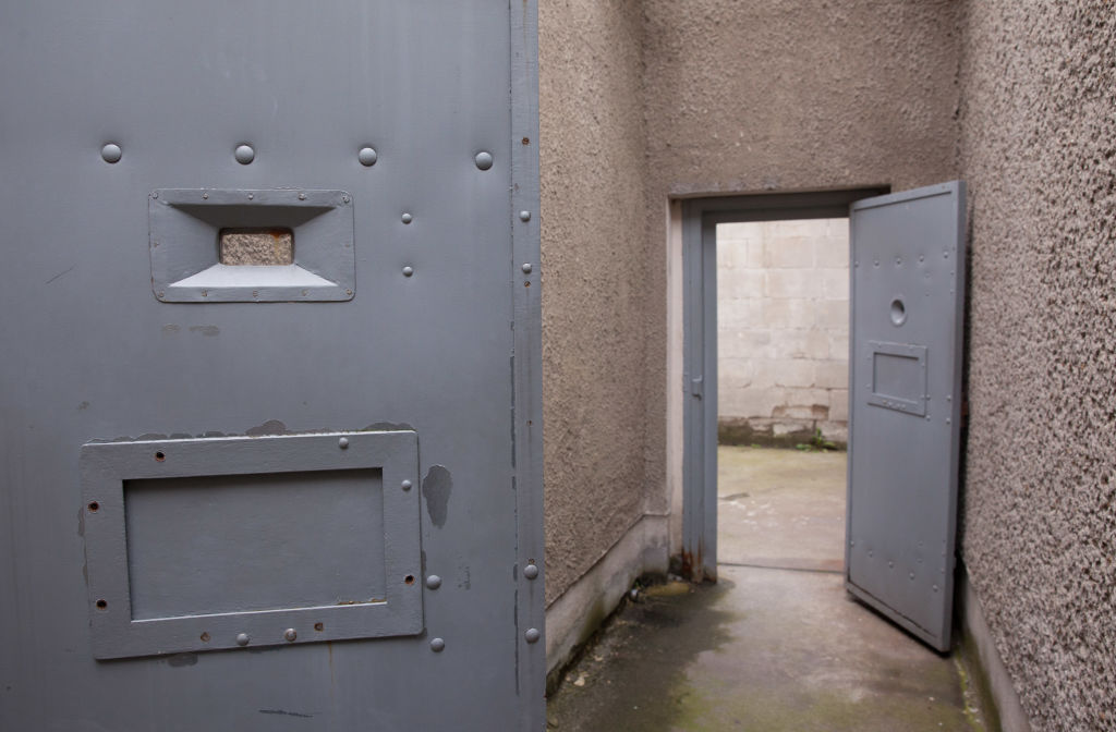 Cells in the former prison of the East German, communist-era secret police in Berlin, Germany on August 11, 2017. (Michele Tantussi/Getty Images)