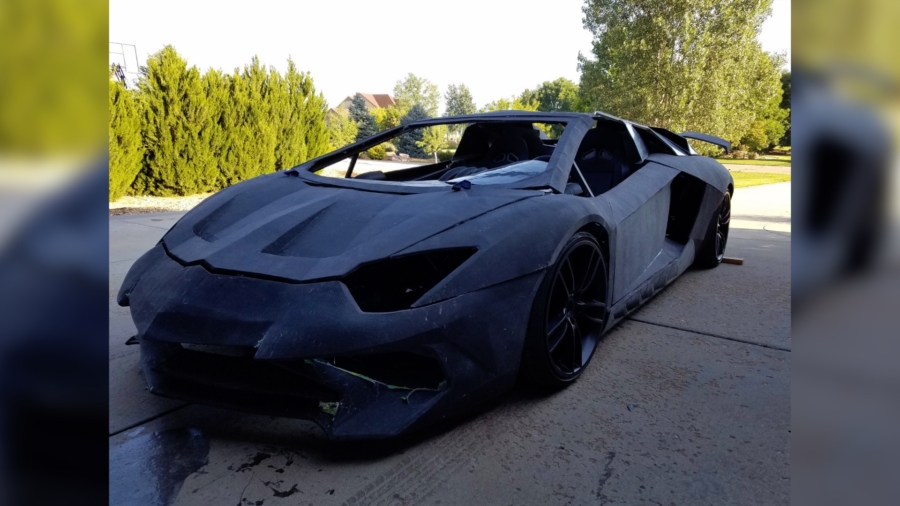 A Family Making a 3D-Printed Lamborghini Replica Is Surprised With the Real Thing When the Carmaker Heard About the Project
