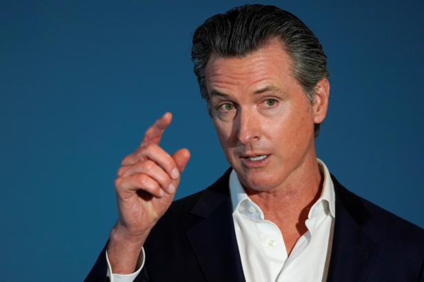 California Governor Gavin Newsom speaks at a news conference in San Diego, Calif. on Oct. 9, 2019. (Mike Blake/Reuters)