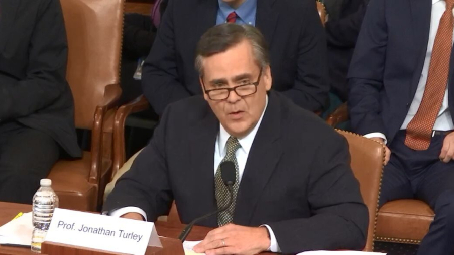 Jonathan Turley, His Wife and Dog All Receive Threats After Impeachment Testimony