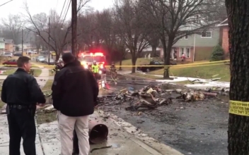One Dead After Small Plane Crashes Into Maryland Homes, Erupts in Flames