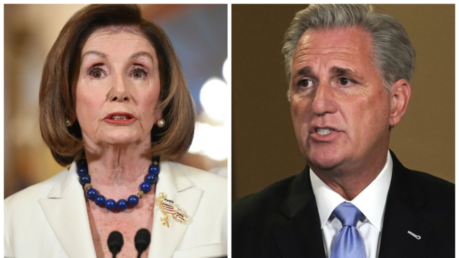 House GOP Leader Rejects Conservative Push to Remove Pelosi as Speaker