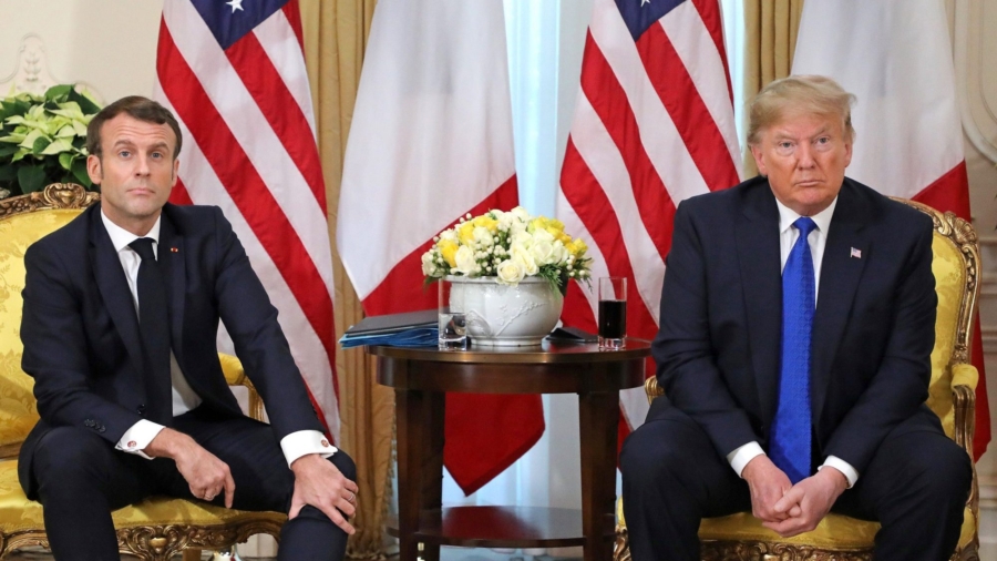 Trump Calls Macron’s Criticism of NATO ‘Disrespectful’