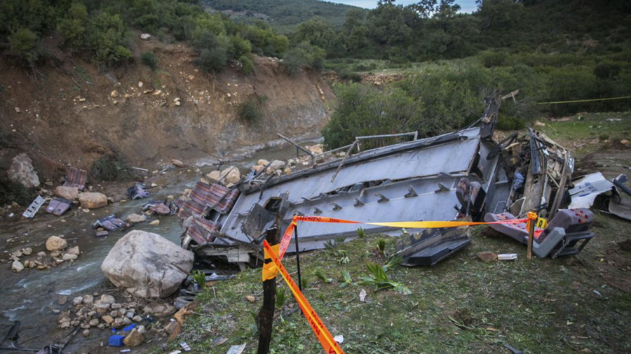 24 Killed in Tunisia When Bus Plummets Off Hill