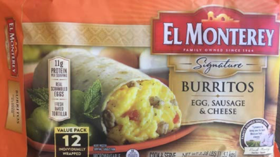 Recall Issued for Frozen Breakfast Burritos Over Plastic Contamination Concerns