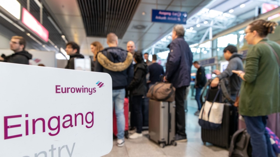 Eurowings Cancels More Than 170 Flights Due to 3-day Strike