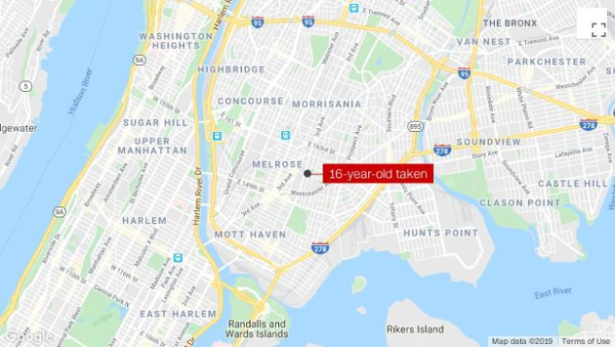 The site where the kidnap took place