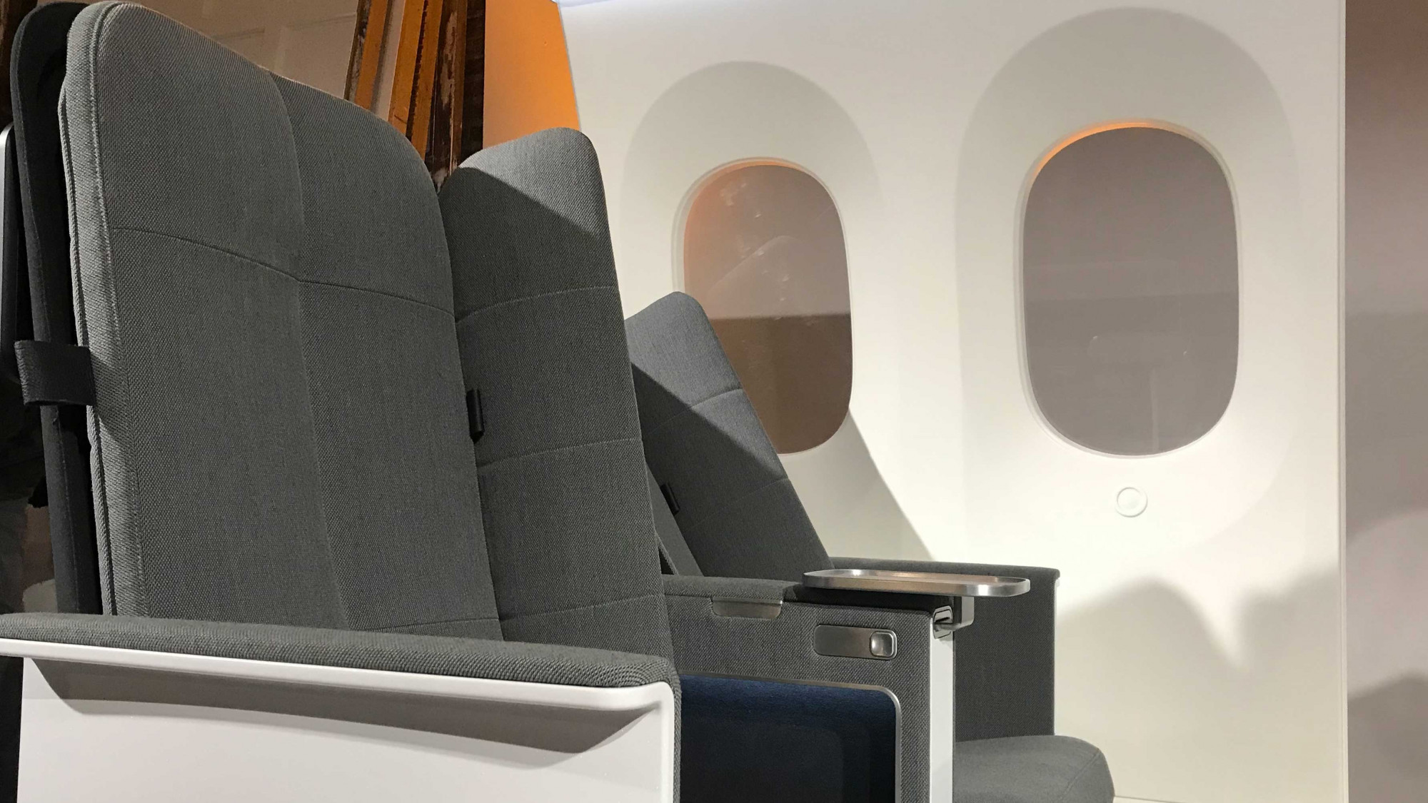 The idea is the seat will give back agency to passengers.(Courtesy Francesca Street/CNN)