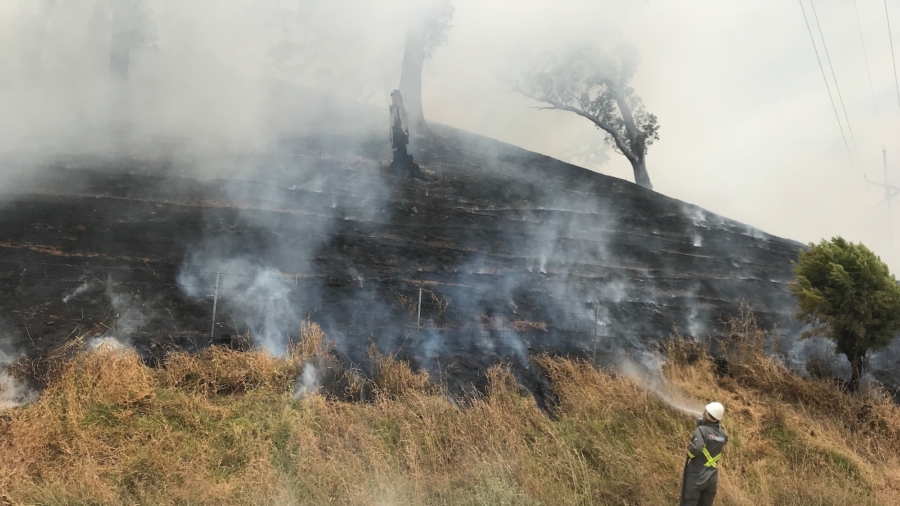 Christmas Day Battle for Firefighters in South Australia