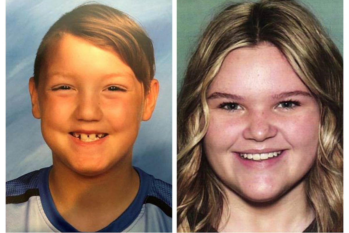 Joshua "JJ" Vallow (L) and Tylee Ryan. (National Center for Missing & Exploited Children via AP)