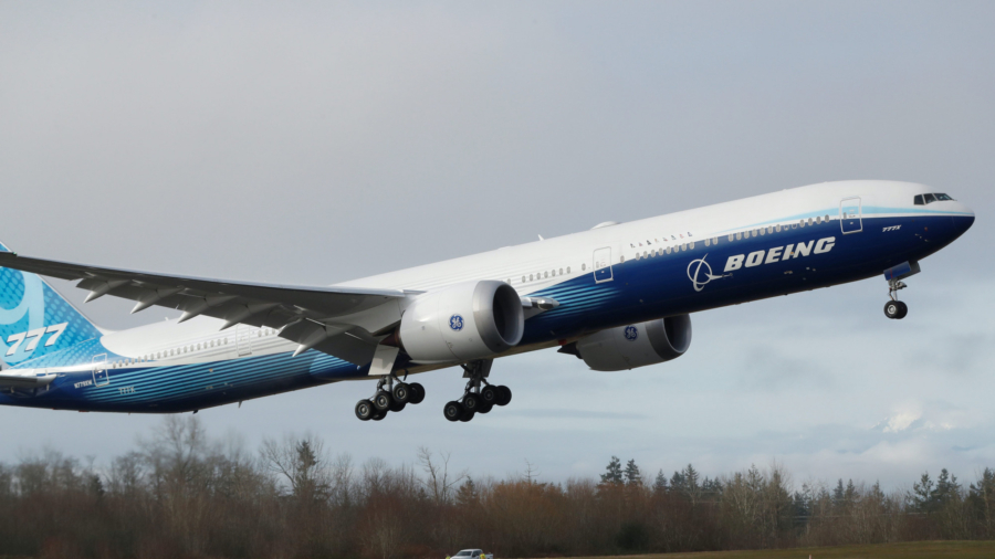 Boeing’s 777X Jetliner Successfully Completes Maiden Flight