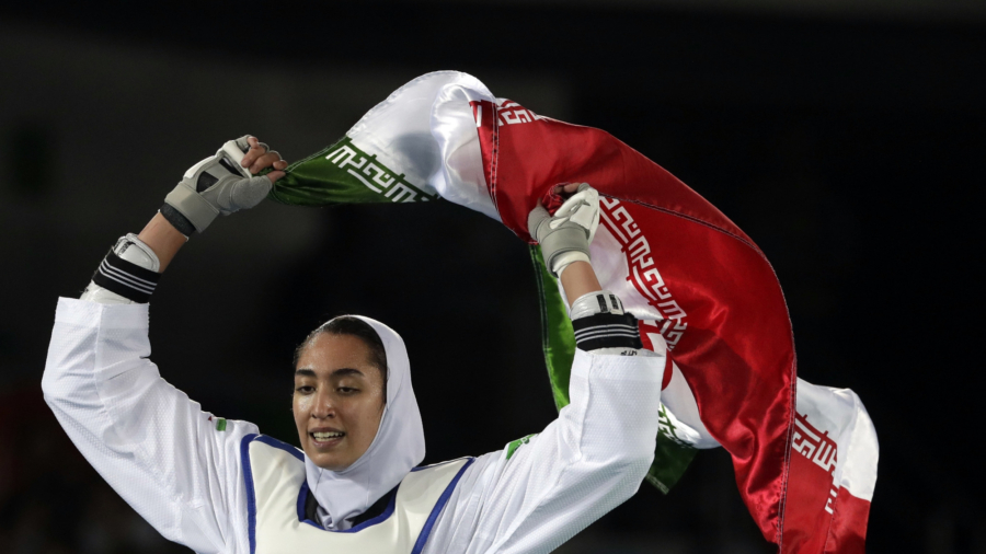 Iran’s Only Female Olympic Medalist Says She Has Defected